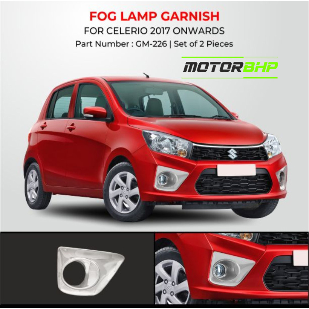 Buy Maruti Suzuki Celerio Fog Lamp Cover Car Accessories